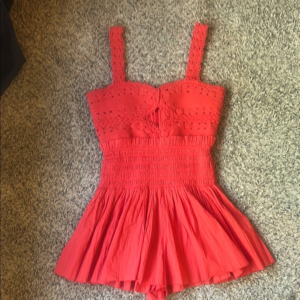 Sea New York orange Mini romper